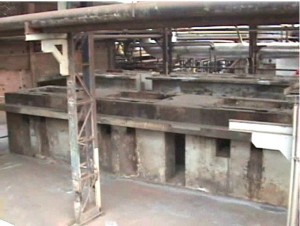 demolição controlada dos acionadores redutores e turbinas manutenção em usina de açúcar