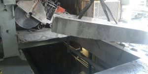 corte em laje com serra diamantada em Fábrica de vidro - São Paulo