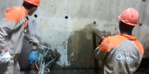 cortes e perfurações em concreto em Usina Hidrelétrica - Jupiá - MS
