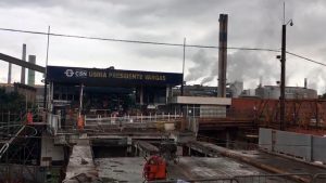demolição de concreto de viaduto ferroviário - RJ